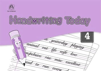Handwriting Today Level 04 book