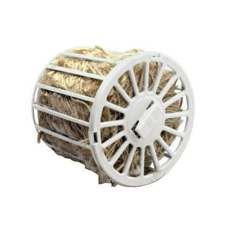 Nest Material with Fixer – Natural nesting threads supplied with a base or fixer for stability