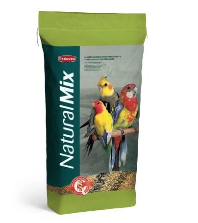 Naturalmix Parrocchetti 20kg – Parakeet mix available in 20kg packaging