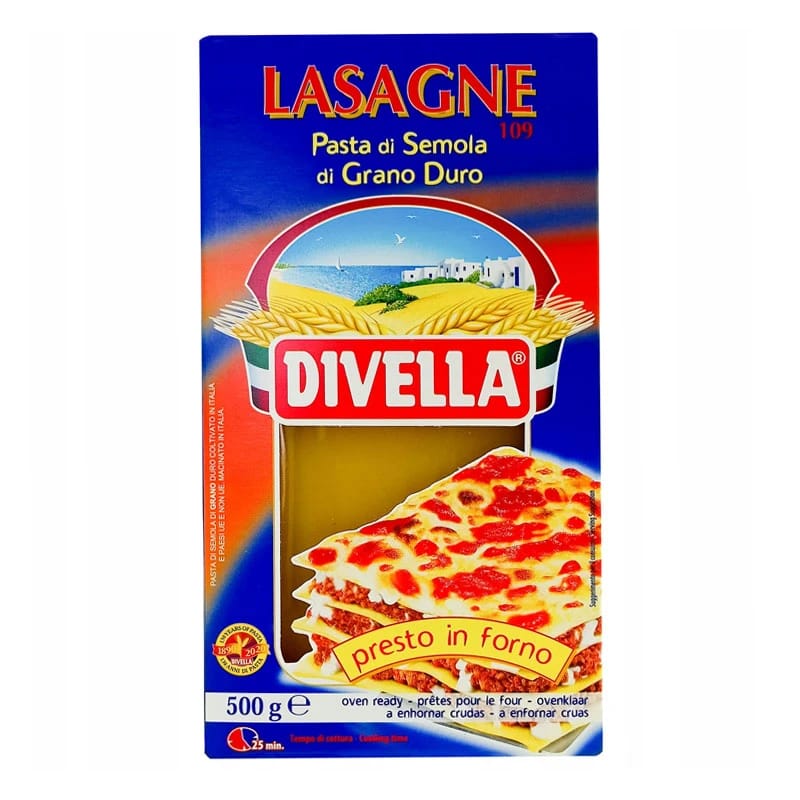 Divella Lasagne Pasta No.109, 500g
