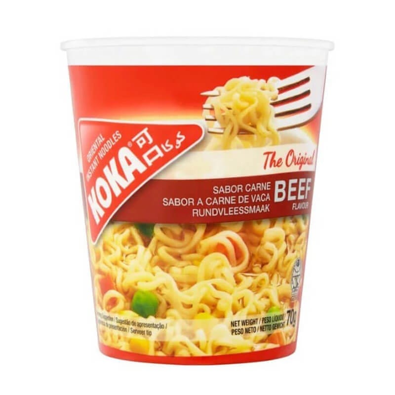 Koka Cup Noodles Beef Flavour 70g