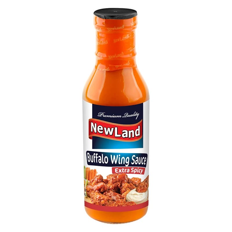 New Land Buffalo Chicken Hot Wings Sauce, Extra Spicy 354ml