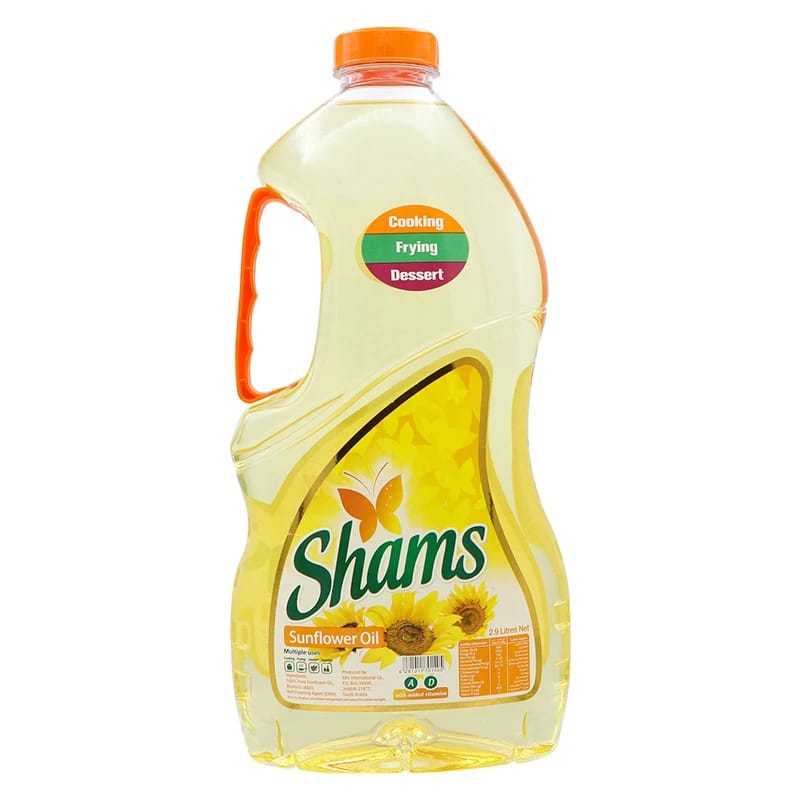 Shams Sunflower Oil 2.9L