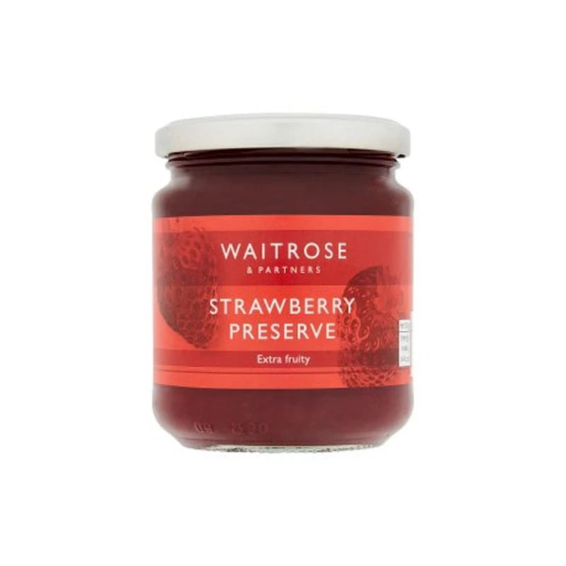 Waitrose Strawberry Preserve 340g