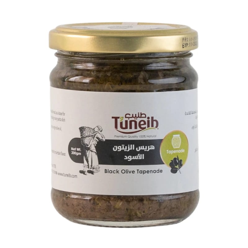 Tuneib Black Olive Tapenade 200g