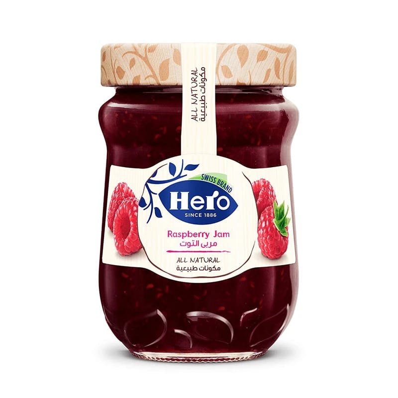 Hero Raspberry Jam 300g