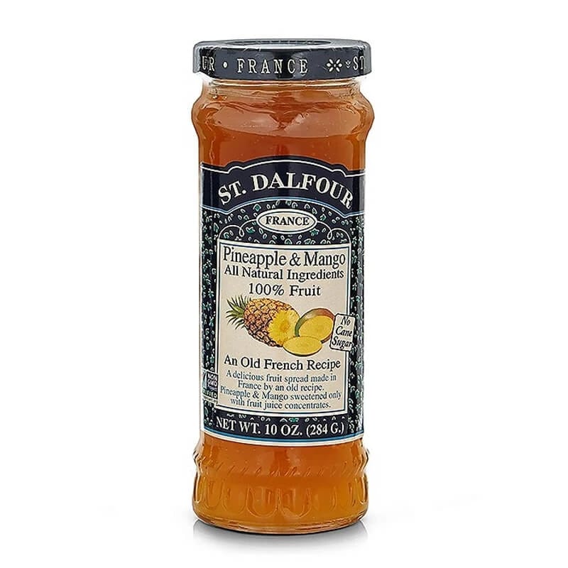 St. Dalfour Pineapple & Mango Fruit Spread Jam 284g