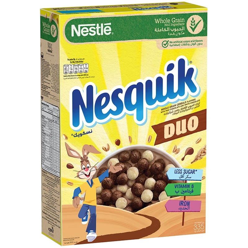 Nestle Nesquik Cereal Duo 335g