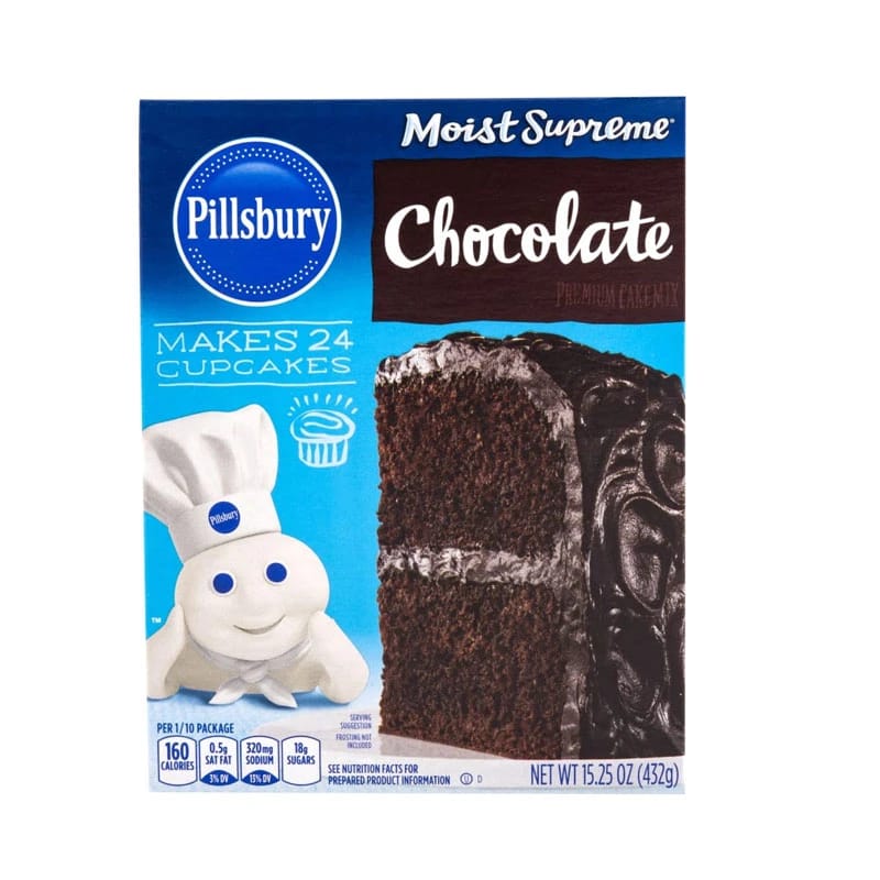 Pillsbury Super Moist Chocolate Premium Cake Mix 432g