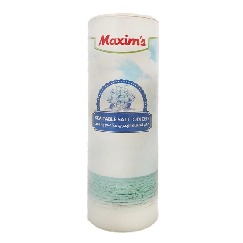 Maxim's Sea Table Salt Iodized 700g