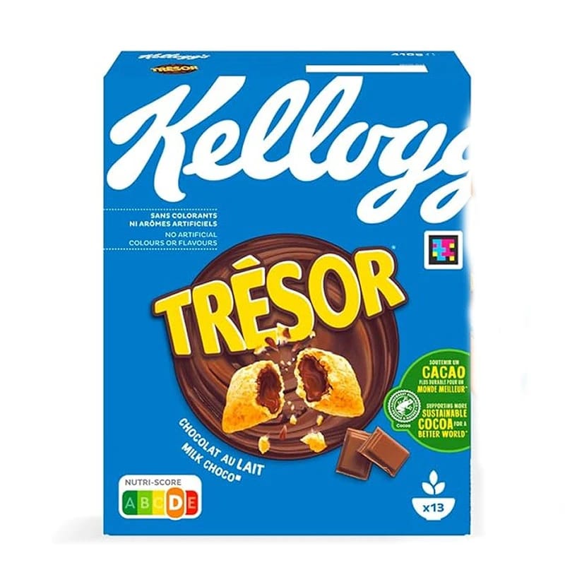 Kellogg's Cereal Tresor Milk Chocolate 410g