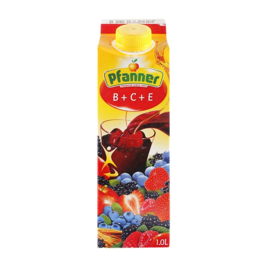 Pfanner Wild Berry Juice with B+ C+ E Vitamins 1L