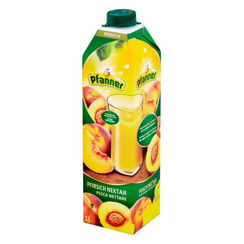 Pfanner Peach Nectar Juice 1L