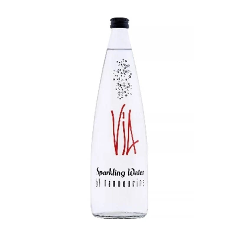 Via Sparkling Water By Tannourine Natural Mineral 1L