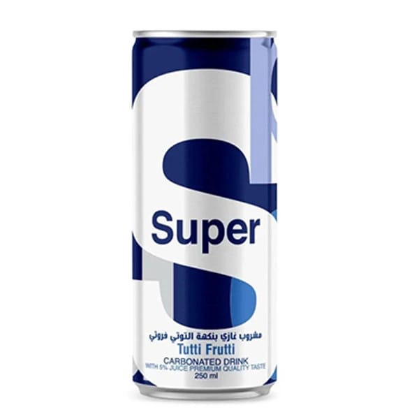 Super Tutti Frutti Carbonated Drink 250ml