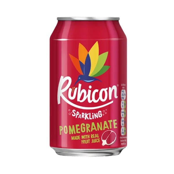 Rubicon Sparkling Pomegranate Drink Cans 330ml