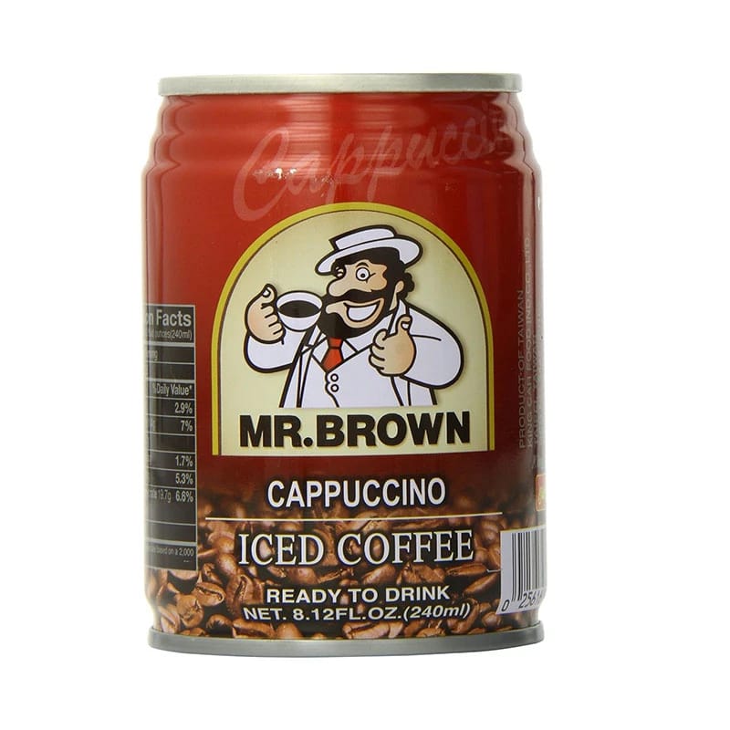Mr. Brown Cappuccino Iced Coffee Drink 240ml