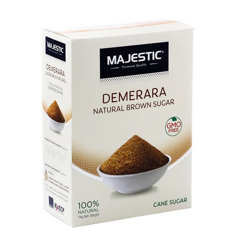 Majestic Demerara Natural Brown Sugar 1Kg
