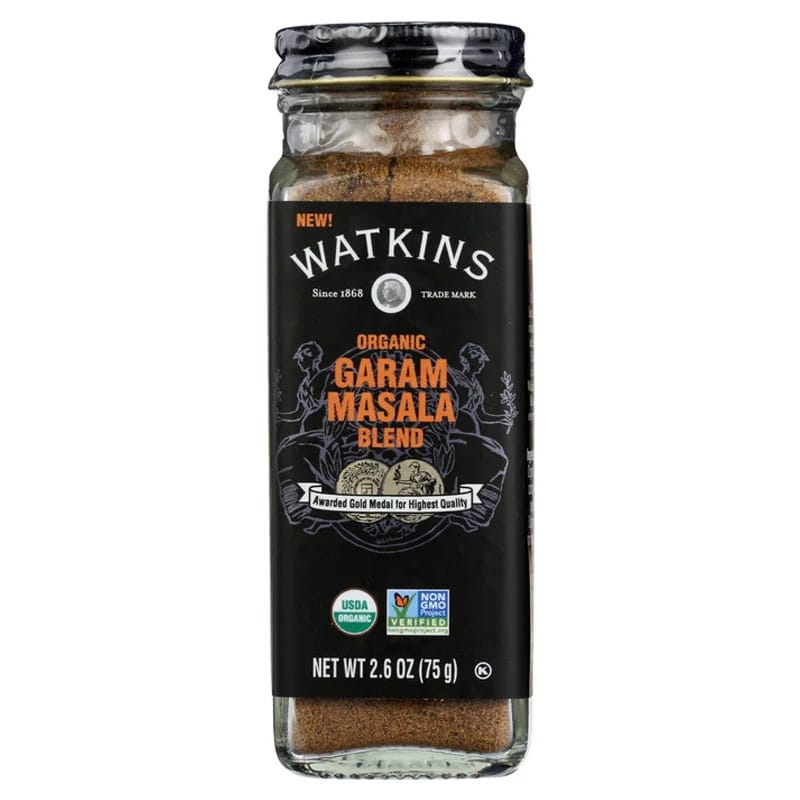 Watkins Organic Garam Masala Blend Spice Jar 75g