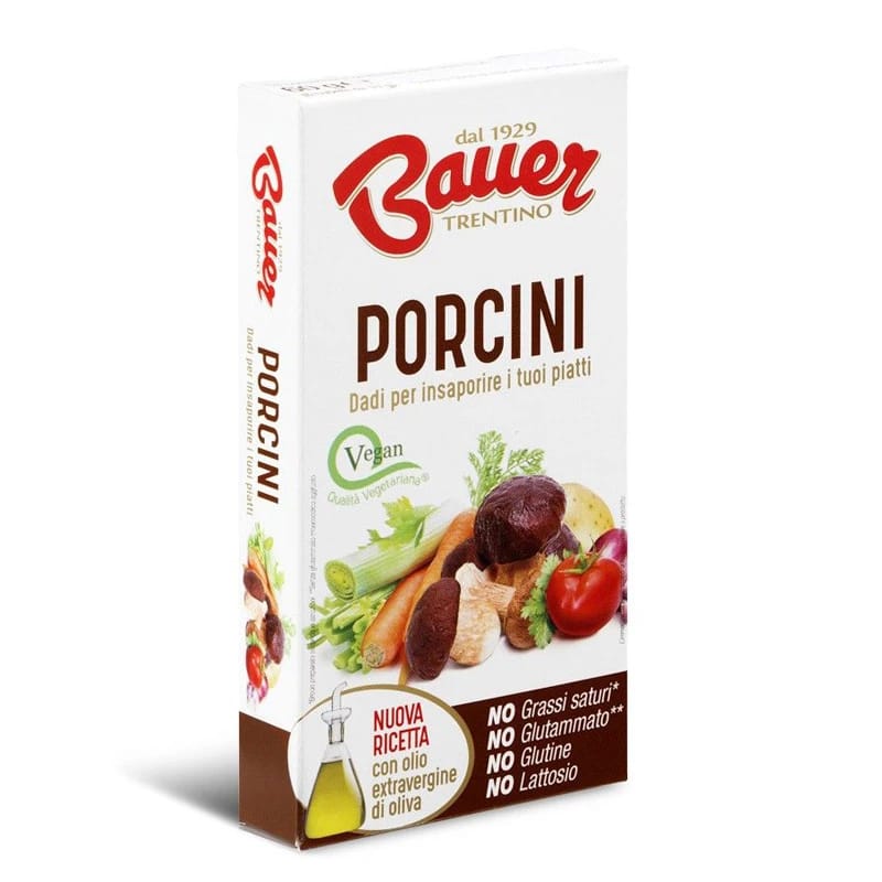 Bauer Gluten Free Mushrooms With Olive Oil Cube 60g