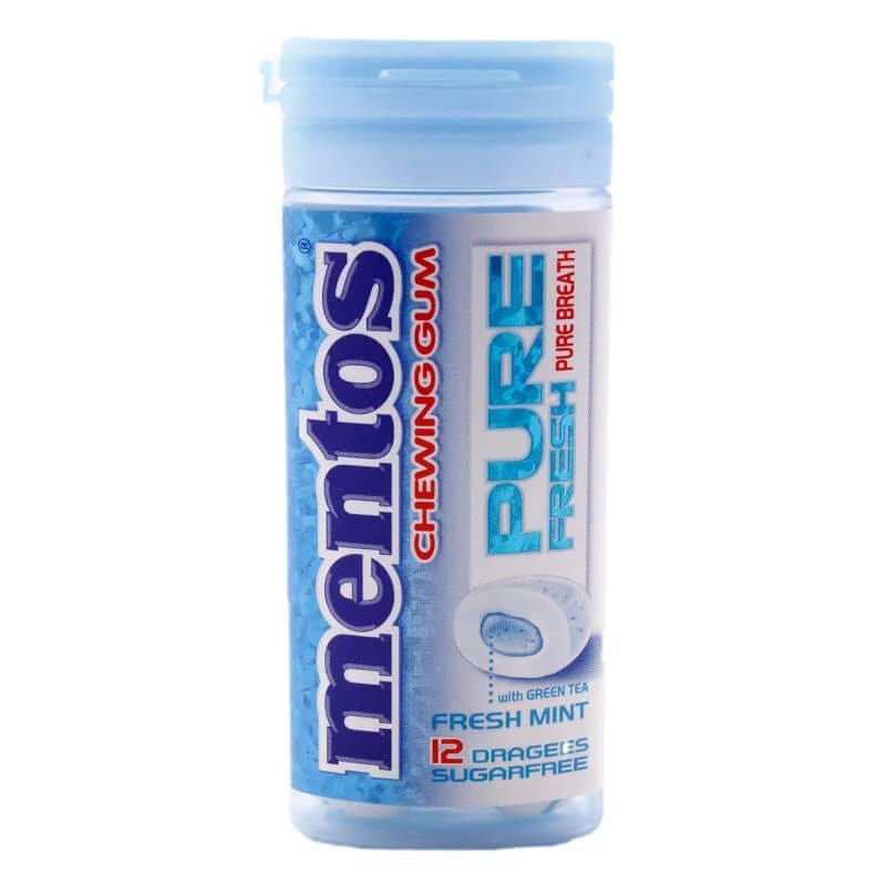 Mentos 3D Pure Fresh with Mint Tube 24g