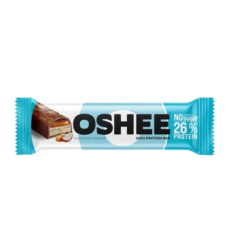Oshee Coconut & Caramel High Protein Bar 48g