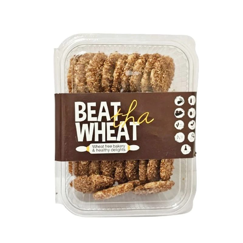 Beat Tha Wheat Keto Friendly Sesame Seed Cookies ~ 330g