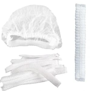 Lightweight Hairnet Cap 14gsm Double Elastic Design Perfect for Daily Use in Salons, Kitchens, and Hospitals
