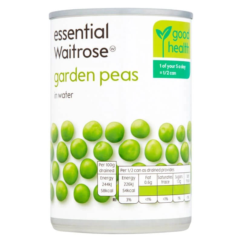 Waitrose Essential Garden Peas 300g