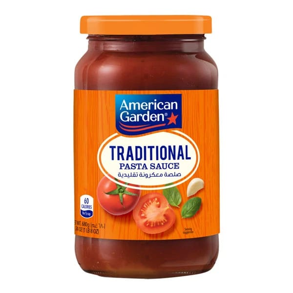 American Garden Traditional Pasta Sauce 680g