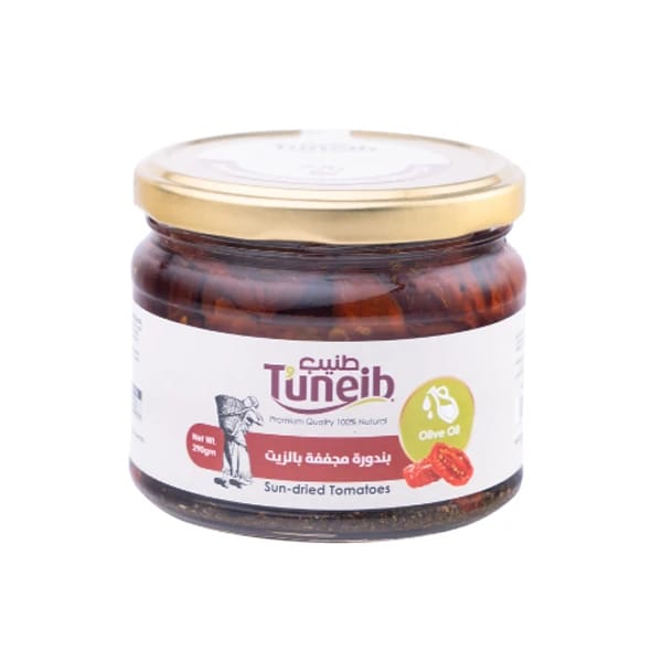 Tuneib tomatoes المجففة في زيت الزيتون 290G