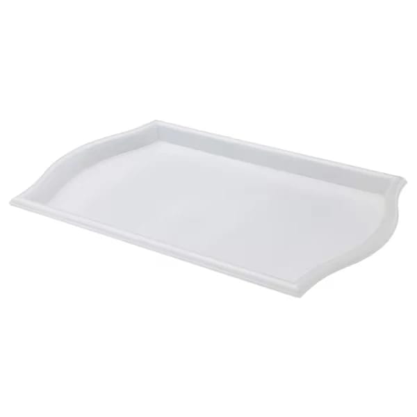 Tray, transparent, 52x35 cm