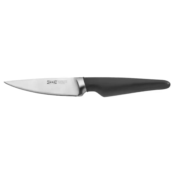 Paring knife, black, 9 cm