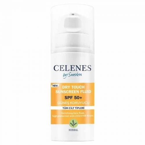 CELENS HERBAL DRY TOUCH SUN SCREEN FLUID 50+ SPF 50ML