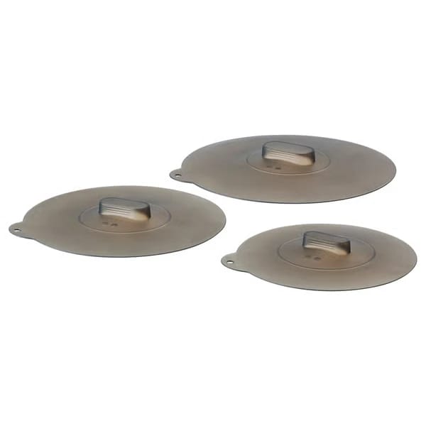 Universal lid, set of 3, silicone