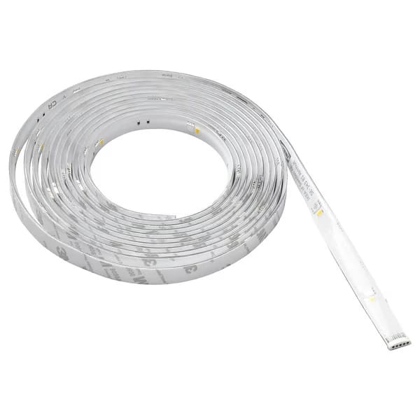 شريط إضاءة LED، ذكي لاسلكي قابل للتعتيم/طيف ألوان وأبيض، 4 متر