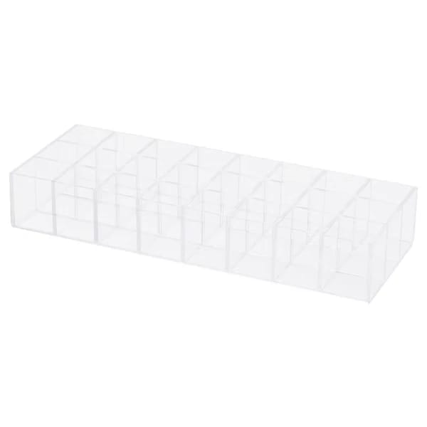 حامل أحمر شفاه، 24 قسمًا، 22.5x8.5 سم