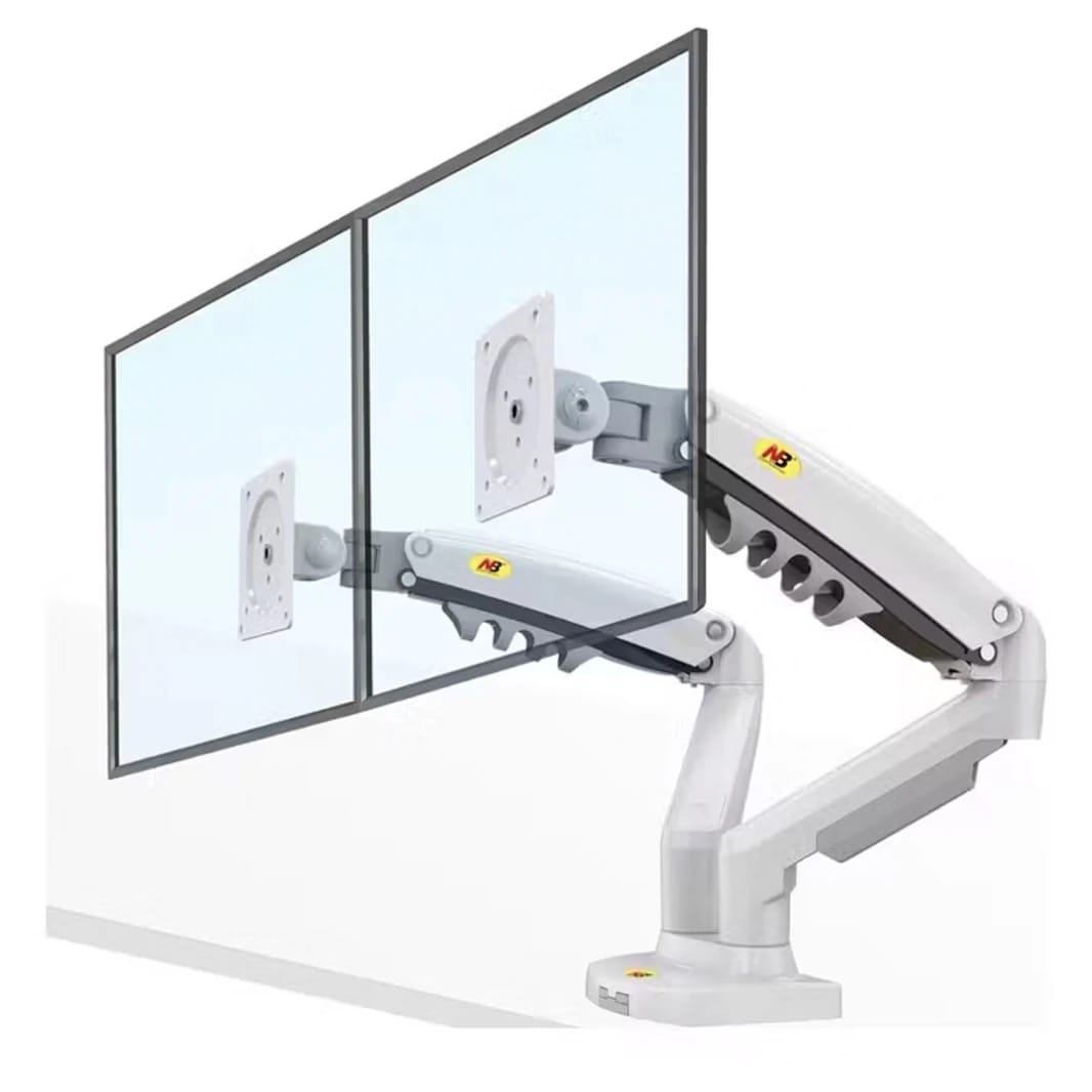 NB North Bayou F160 Dual Monitor Arm - من 17 إلى 27 بوصة شاشات
