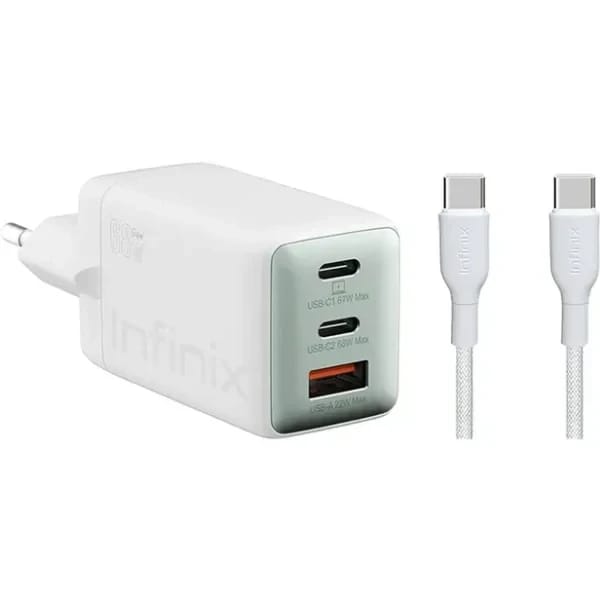 Infinix 68W USB-C Wall Charger – XC07868EU+XDC95