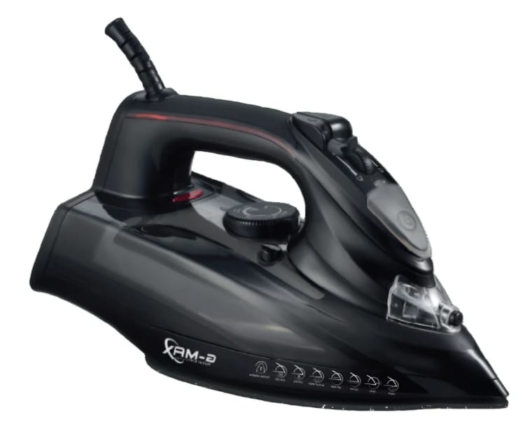 G-MAX Steam Iron, 2600Watts, 390Ml, Black