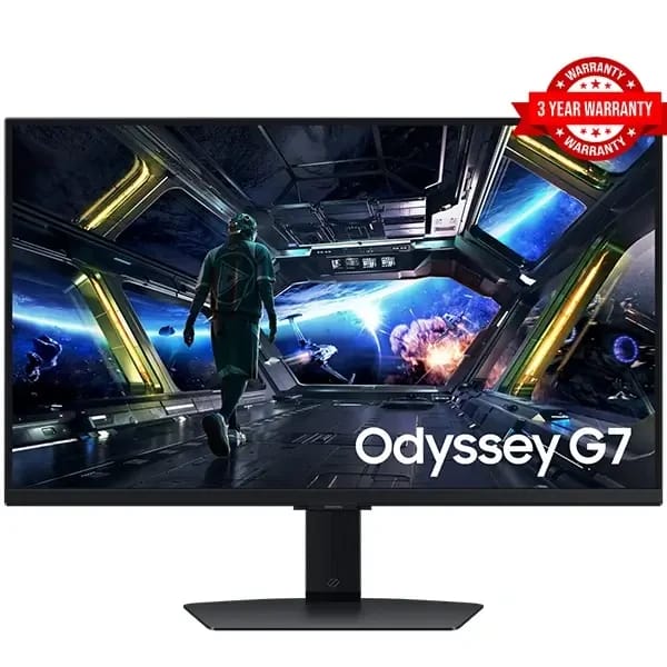Samsung Odyssey G7 Smart Tizen DG702 27 بوصة 4K UHD Gaming Monitor Fast IPS 144Hz