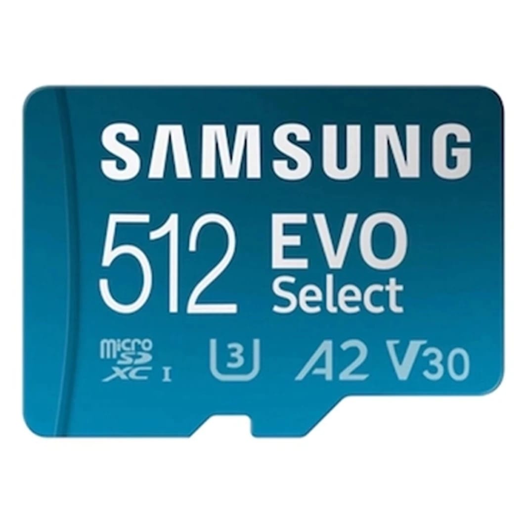 Samsung Evo Select MicroSDXC U3 512GB + Adapter