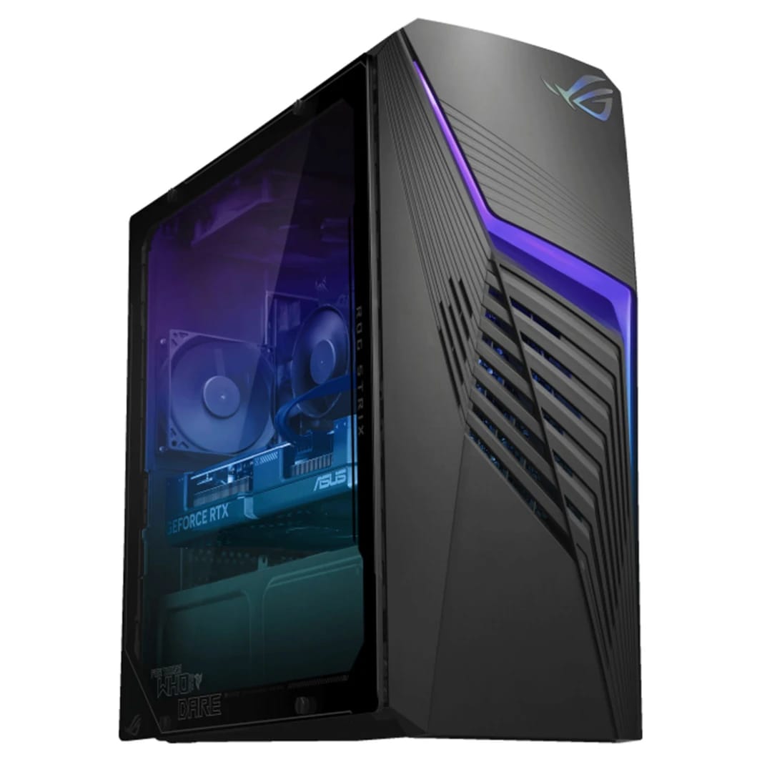 ASUS ROG G13CHR Desktop Gaming-Intel Core I7-14700F ، NVIDIA GEFORCE RTX 4070 ، 16GB DDR5 ، 1TB SSD ، WI-FI 6E ، Bluetooth 5.3 ، 2 سنوات ضمان