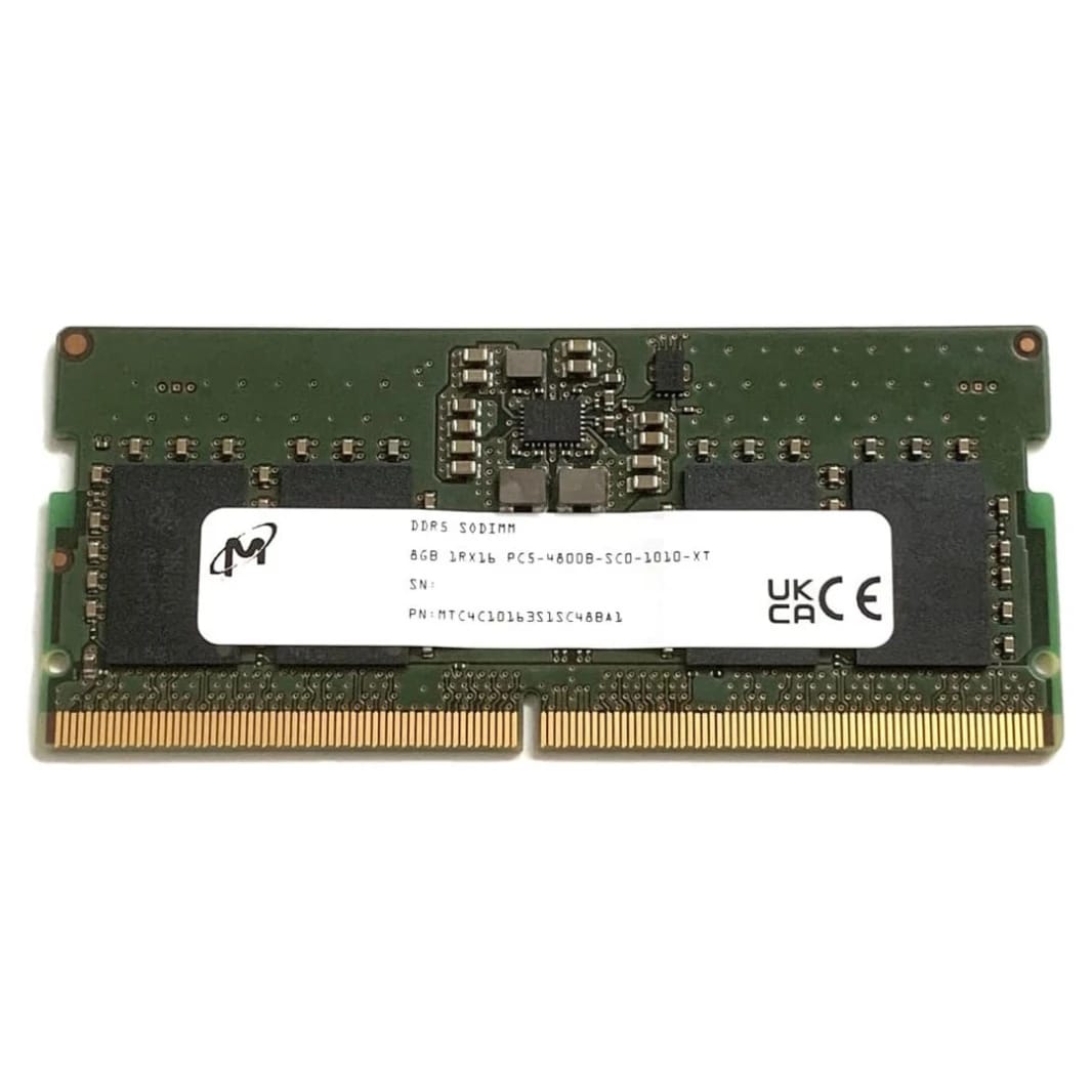 Micron SODIMM 8GB DDR5 4800 Laptop Memory