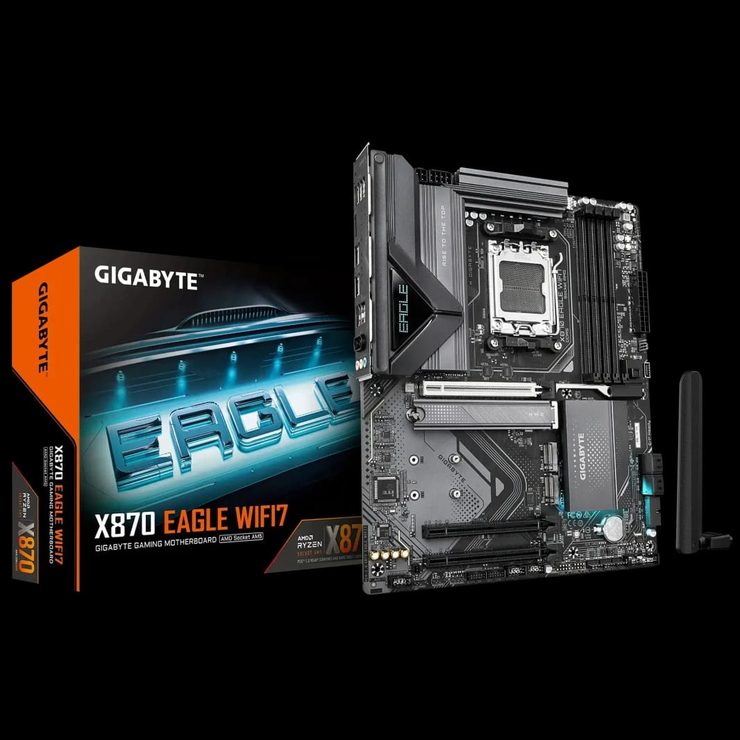 GIGABYTE X870 EAGLE WIFI7 & BLUETOOTH DDR5 MOTHERBOARD - for AMD