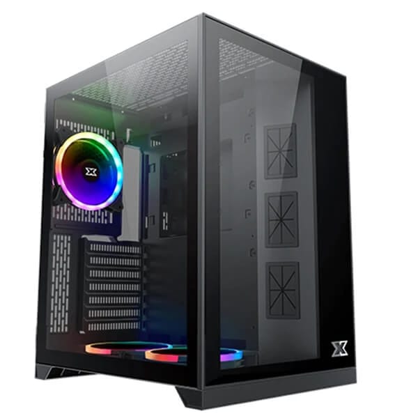 Xigmatek Aquarius S RGB Case Glass - Black