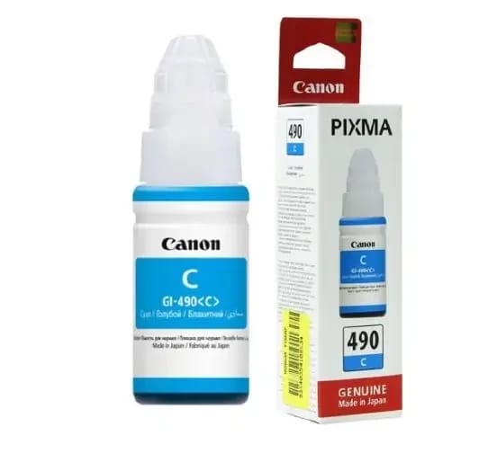 Canon GI-490 Cyan Ink Bottle