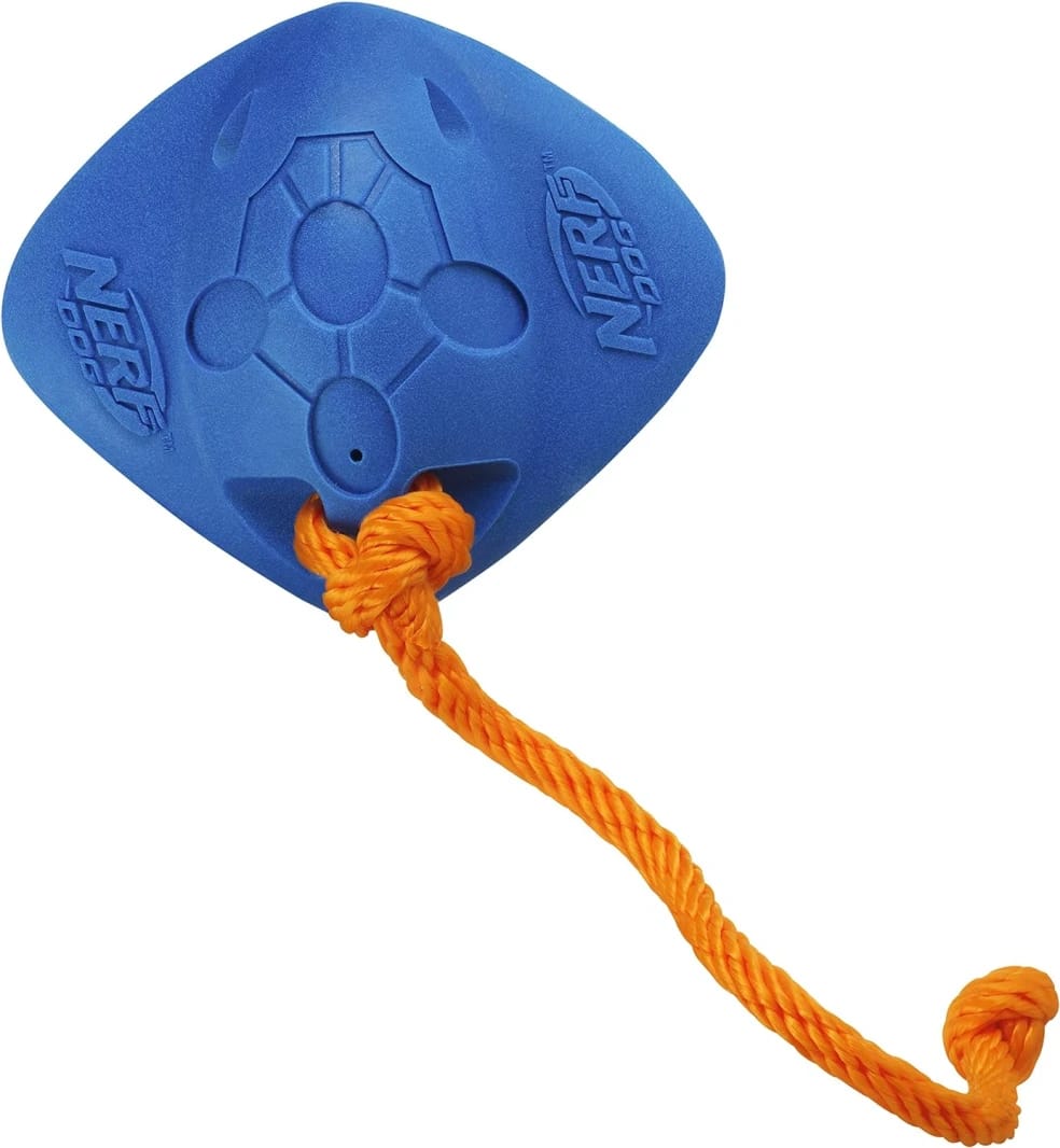 Nerf Doug Tag Ray for dogs with interactive, solid and waterproof sound, for all breeds, blue