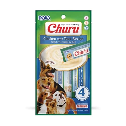 Inaba Choro Treet Cream Bonuses for Dogs with chicken flavor with tuna