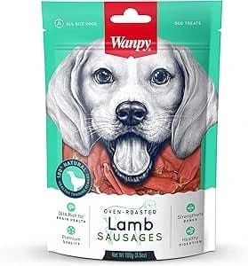 Wanpy lamb sausages 100g